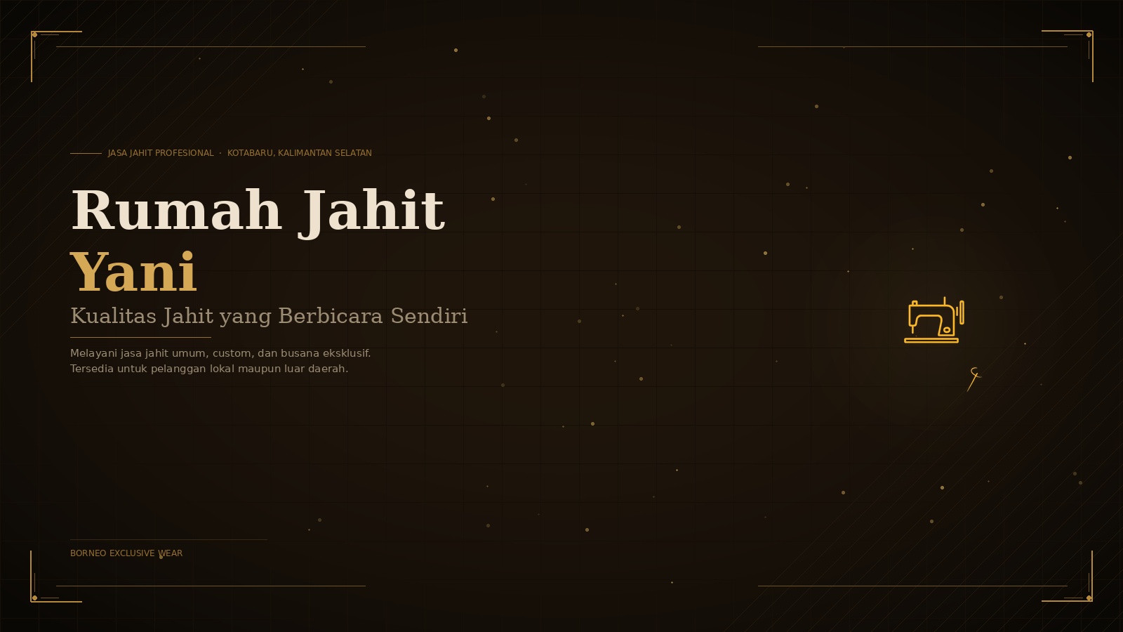 Rumah Jahit Yani